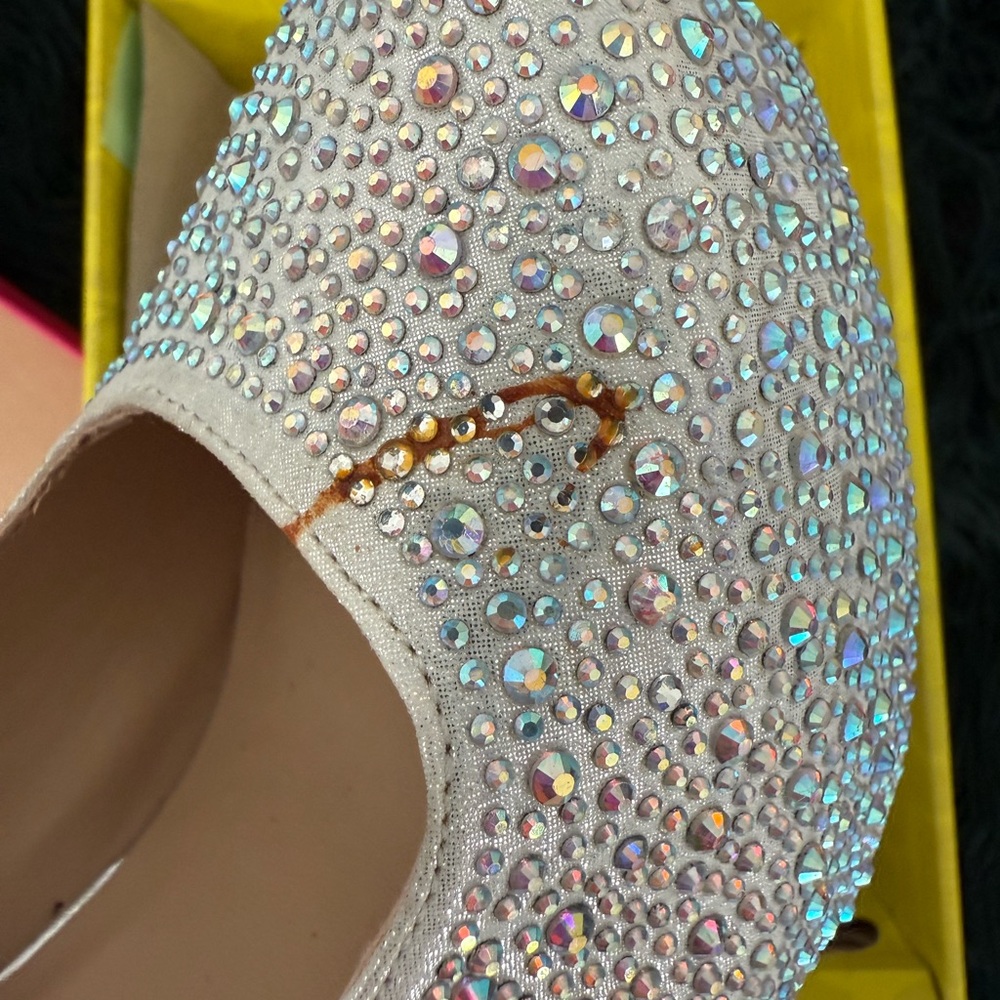 Rhinestone Cinderella Heels